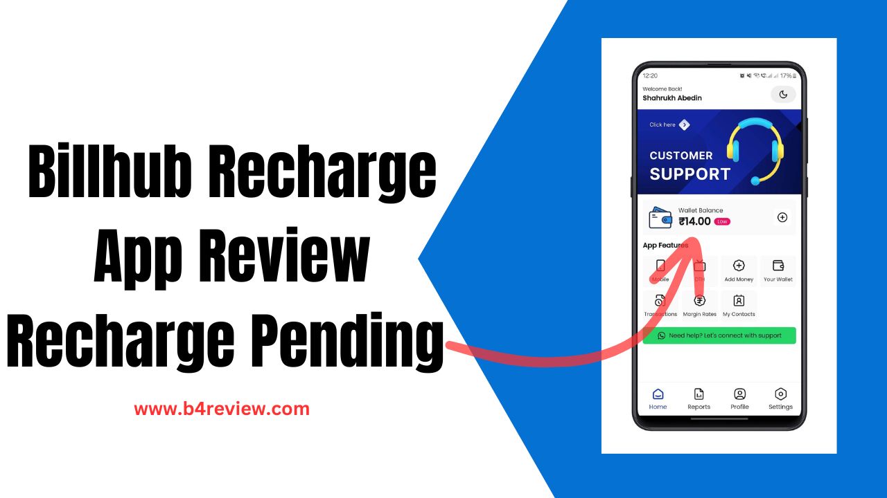 Billhub Recharge App Review