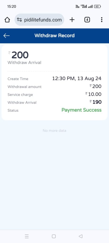 Pidilite Earning App Review