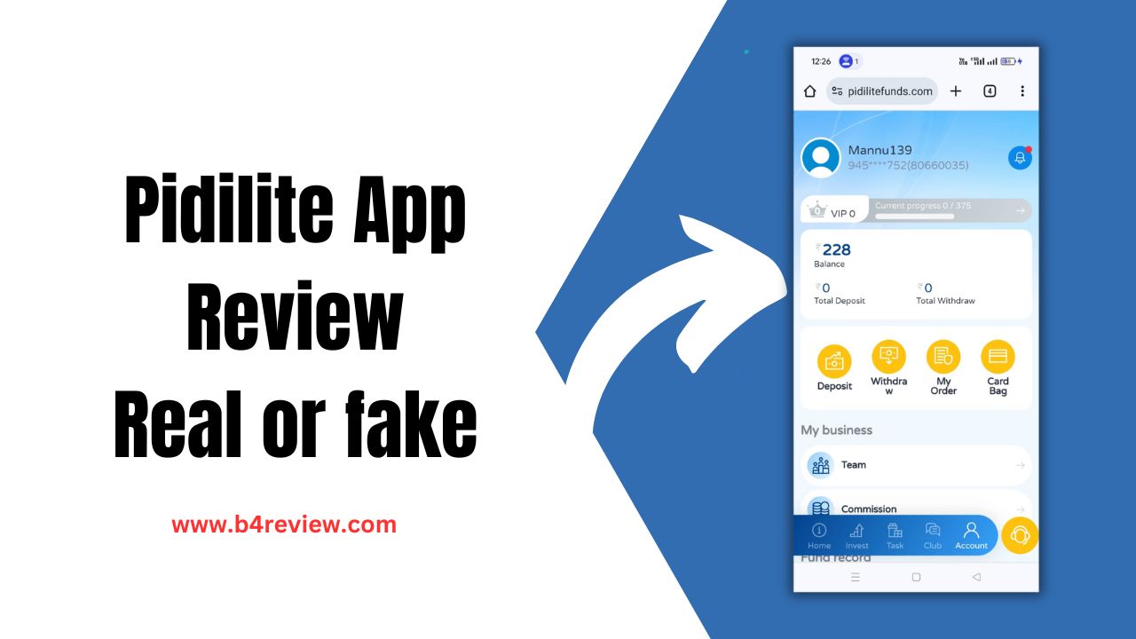 Pidilite Earning App Review