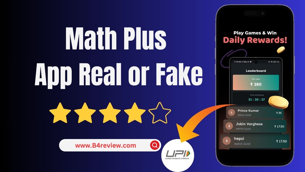 Math Plus Earning App Real or Fake